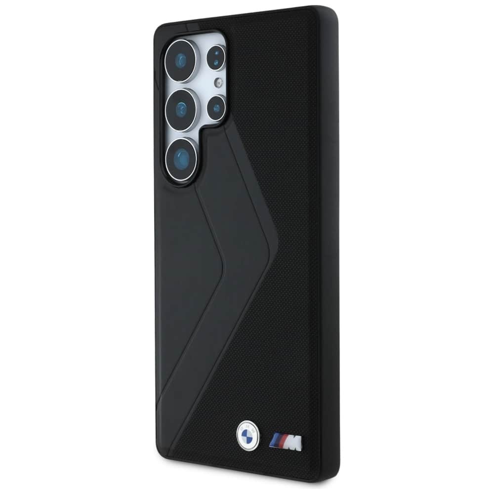 BMW Leather Oversized Stripes MagSafe - θήκη για Samsung Galaxy S25 Ultra - Μαύρο - Image 2
