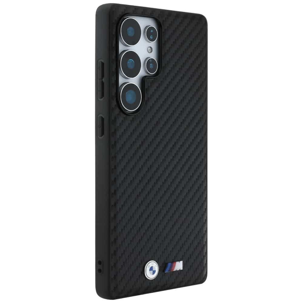 BMW Leather Carbon MagSafe - Samsung Galaxy S25 Ultra - Μαύρο - Image 4