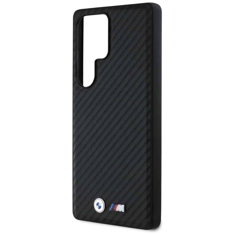 BMW Leather Carbon MagSafe - Samsung Galaxy S25 Ultra - Μαύρο - Image 6