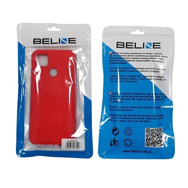 Beline Silicone - θήκη για Xiaomi Redmi 10A - Κόκκινο - Image 2