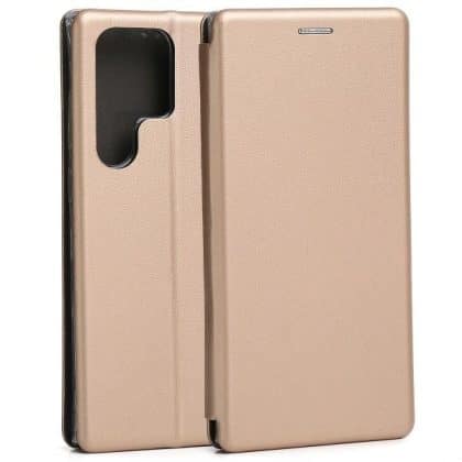 Beline Θήκη Book Magnetic - θήκη για Samsung Galaxy S23 Ultra - Χρυσό
