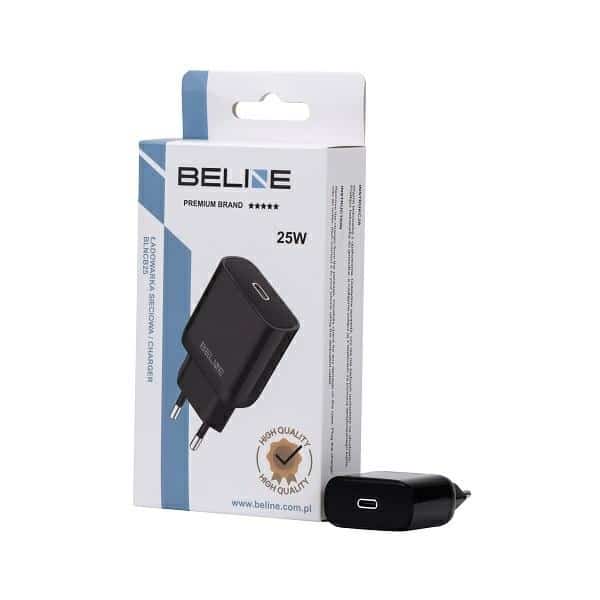 Beline φορτιστής δικτύου 1x USB-C 25W μαύρος (μόνο κεφαλή) PD 3.0 BLNCB25 GaN - Image 3