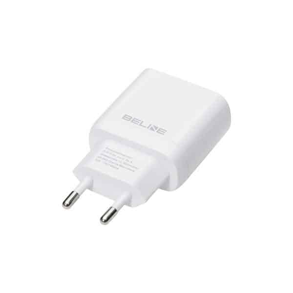 Beline φορτιστής δικτύου 1x USB-C 25W + καλώδιο USB-C λευκό - Image 2