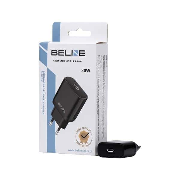 Beline φορτιστής δικτύου 1x USB-C 30W μαύρος (μόνο κεφαλή) PD 3.0 BLNCB30 GaN - Image 3