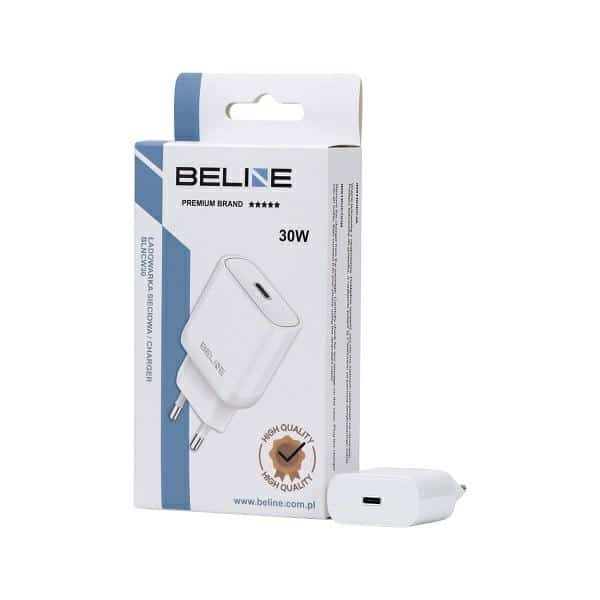 Beline φορτιστής δικτύου 1x USB-C 30W λευκός (μόνο κεφαλή) PD 3.0 BLNCW30 GaN - Image 3