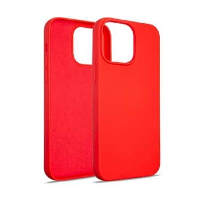 Beline Silicone - θήκη για Apple iPhone 15 Pro Max - Κόκκινο