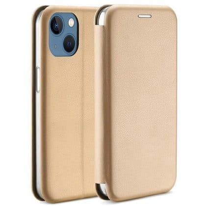 Beline Θήκη Book Magnetic - θήκη για Apple iPhone 15 Plus - Χρυσό