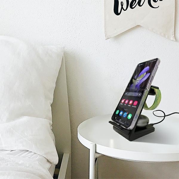 Beline ασύρματη φόρτιση 3 σε 1 για Apple/Samsung BLNWCB01 μαύρη - Image 11