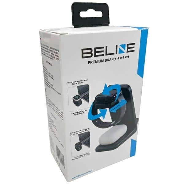 Beline ασύρματη φόρτιση 3 σε 1 για Apple/Samsung BLNWCB01 μαύρη - Image 14