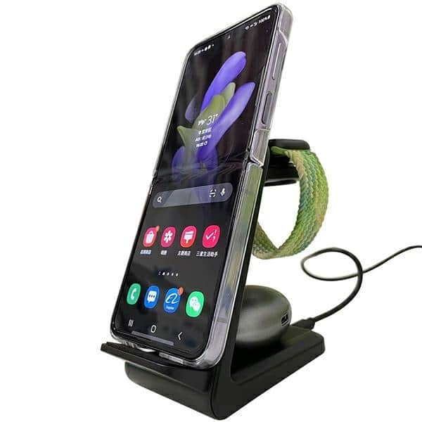 Beline ασύρματη φόρτιση 3 σε 1 για Apple/Samsung BLNWCB01 μαύρη - Image 3
