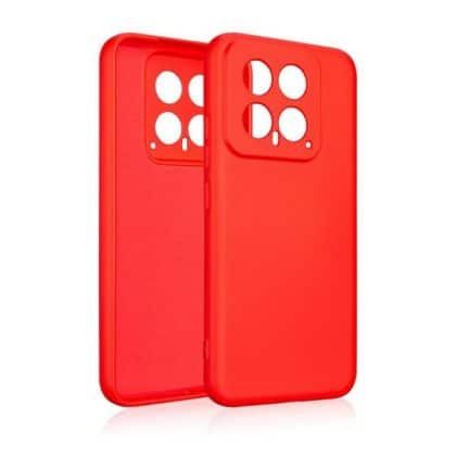 Beline Silicone - θήκη για Xiaomi 14 - Κόκκινο