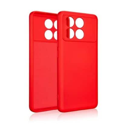 Beline Silicone - θήκη για Xiaomi Poco X6 Pro - Κόκκινο