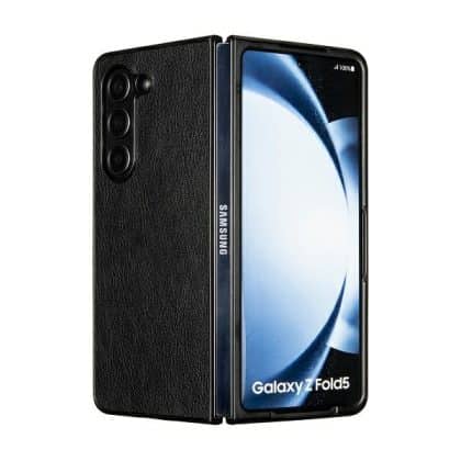 Beline Leather - θήκη για Samsung Galaxy Z Flip - Μαύρο