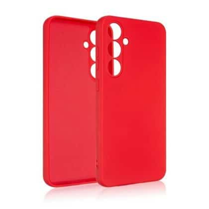 Beline Silicone - θήκη για Samsung Galaxy S24 FE - Κόκκινο