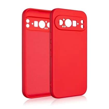 Beline Silicone - θήκη για Google Pixel 9 Pro - Κόκκινο