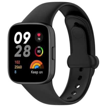 Beline pasek - θήκη για Xiaomi Redmi Watch 3 - Μαύρο