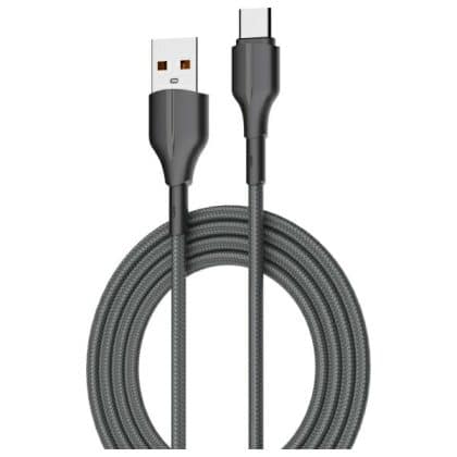 Beline καλώδιο 25W USB-A/USB-C 2m μαύρο/black BLNCBC02