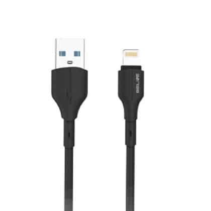 Beline καλώδιο 25W USB-A/Lightning 1m μαύρο