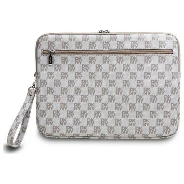 DKNY Θήκη DKCS14PVSHLE 14" με καρό σχέδιο εκτυπωμένες ρίγες beżowy - Image 3