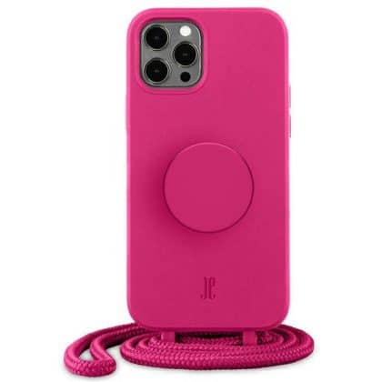 Just Elegance PopGrip - θήκη για Apple iPhone 12/12 Pro - Ροζ