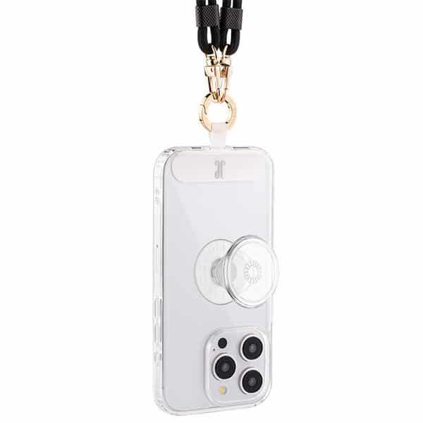 Just Elegance 3in1 PopGrip - θήκη για Apple iPhone 15 Pro Max - Διάφανο - Image 4