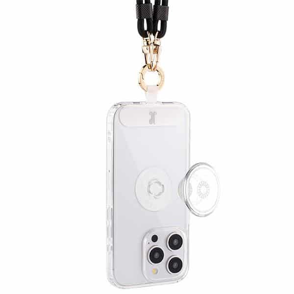 Just Elegance 3in1 PopGrip - θήκη για Apple iPhone 15 Pro Max - Διάφανο - Image 5