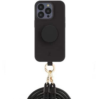 Just Elegance JE PopGrip - θήκη για Apple iPhone 15 Pro - Μαύρο