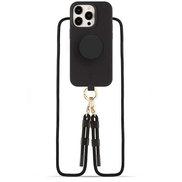 Just Elegance JE PopGrip - θήκη για Apple iPhone 15 Pro - Μαύρο - Image 2