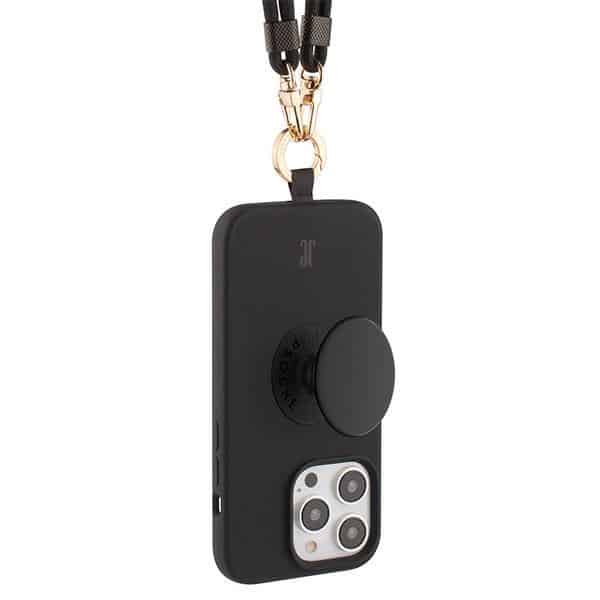 Just Elegance JE PopGrip - θήκη για Apple iPhone 15 Pro - Μαύρο - Image 4