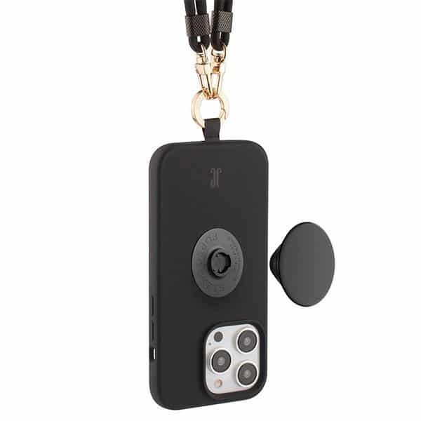 Just Elegance JE PopGrip - θήκη για Apple iPhone 15 Pro - Μαύρο - Image 5