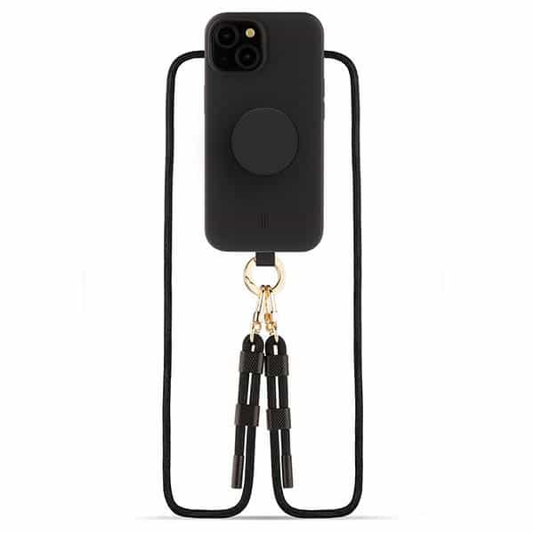Just Elegance 3in1 PopGrip - θήκη για Apple iPhone 15 - Μαύρο - Image 2