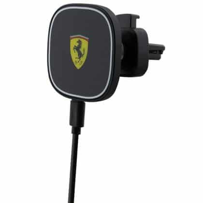 Ferrari ασύρματη βάση 15W FECHMGLK για γρίλια μαύρη/black MagSafe