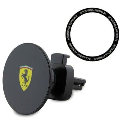 Ferrari μαγνητική βάση FECHMMAK για αεραγωγούς μαύρη 2023 Collection MagSafe