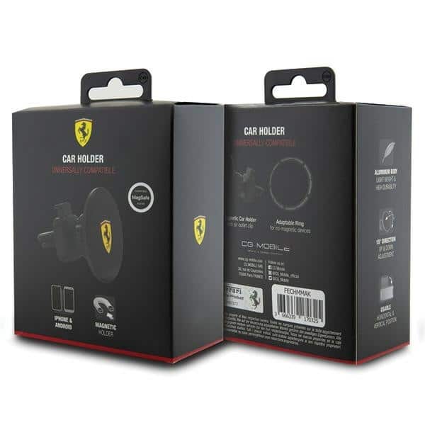 Ferrari μαγνητική βάση FECHMMAK για αεραγωγούς μαύρη 2023 Collection MagSafe - Image 4