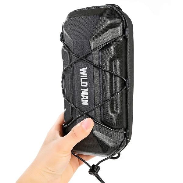 WILDMAN Θήκη/βάση ποδηλάτου XT17 τσάντα για το τιμόνι μαύρη - Image 8