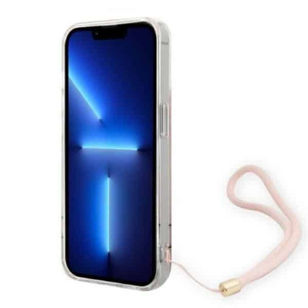 Guess 4G Print Strap - θήκη για Apple iPhone 14 Pro - Ροζ - Image 4