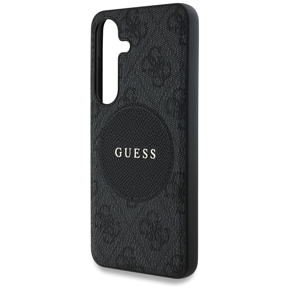 Guess Round Patch Classic Logo MagSafe - θήκη για Samsung Galaxy S25+ - Μαύρο - Image 6