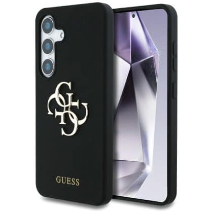 Guess Silicone - θήκη για Samsung Galaxy S25 - Μαύρο