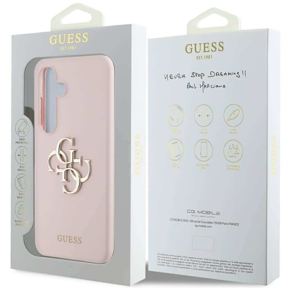 Guess - Silicone - Samsung Galaxy S25 - Ροζ - Image 8