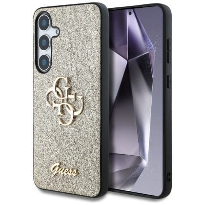 Guess Glitter Fixed Big - θήκη για Samsung Galaxy S25 - Πολύχρωμο