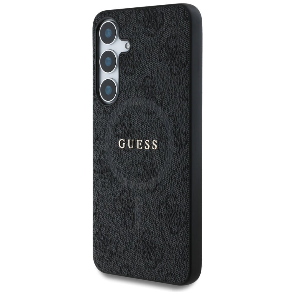 Guess Colored Ring Classic Logo MagSafe - θήκη για Samsung Galaxy S25 - Μαύρο - Image 2