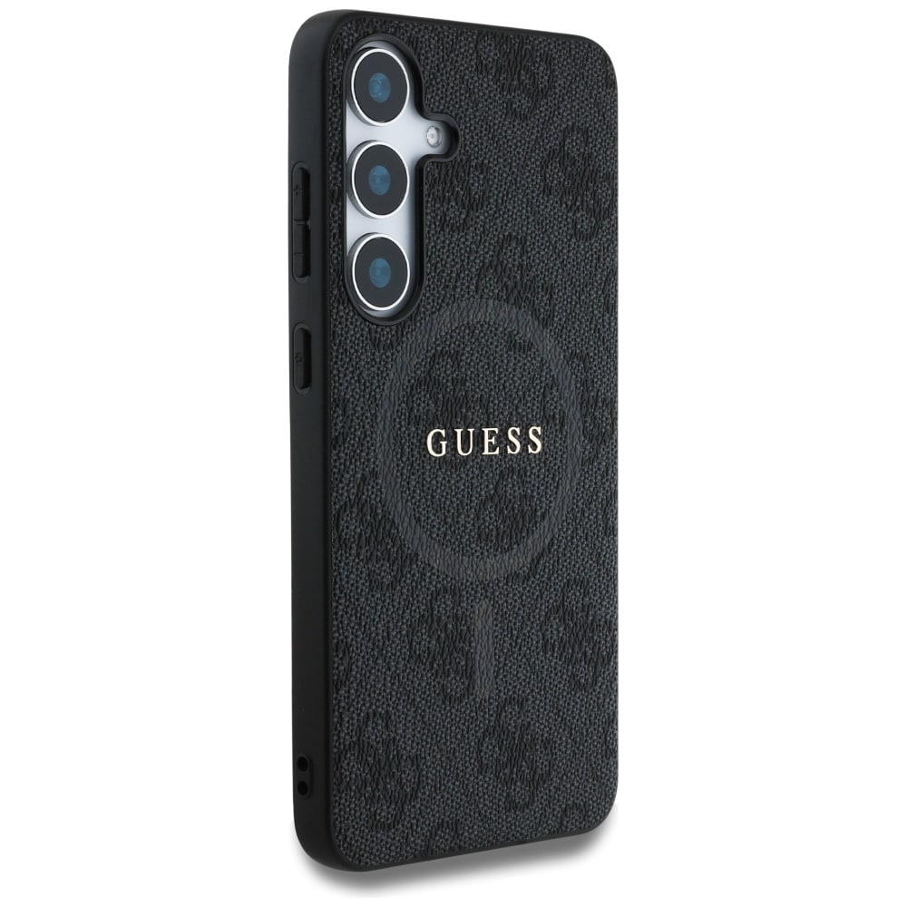 Guess Colored Ring Classic Logo MagSafe - θήκη για Samsung Galaxy S25 - Μαύρο - Image 4