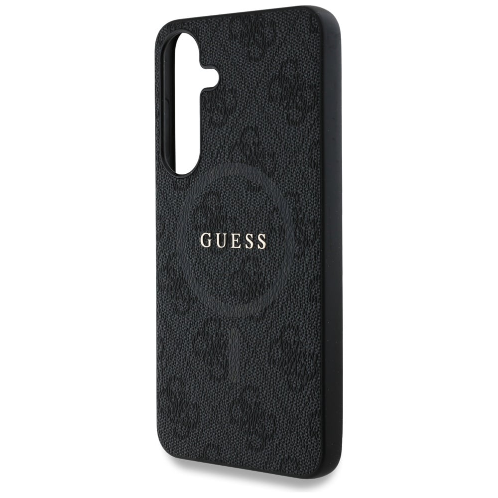 Guess Colored Ring Classic Logo MagSafe - θήκη για Samsung Galaxy S25 - Μαύρο - Image 6