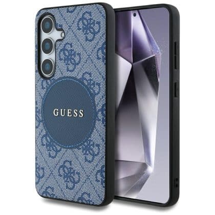 Guess 4G Circle Classic Logo MagSafe - θήκη για Samsung - Μπλε