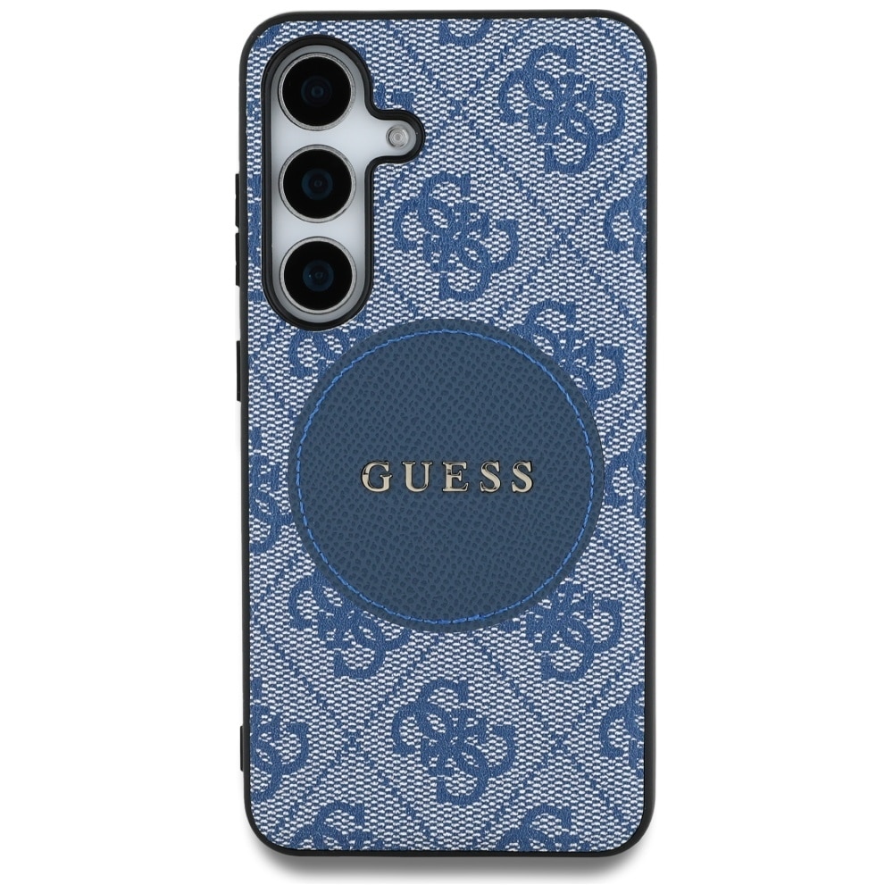 Guess Round Patch Classic Logo MagSafe - θήκη για Samsung Galaxy S25+ - Μπλε - Image 3