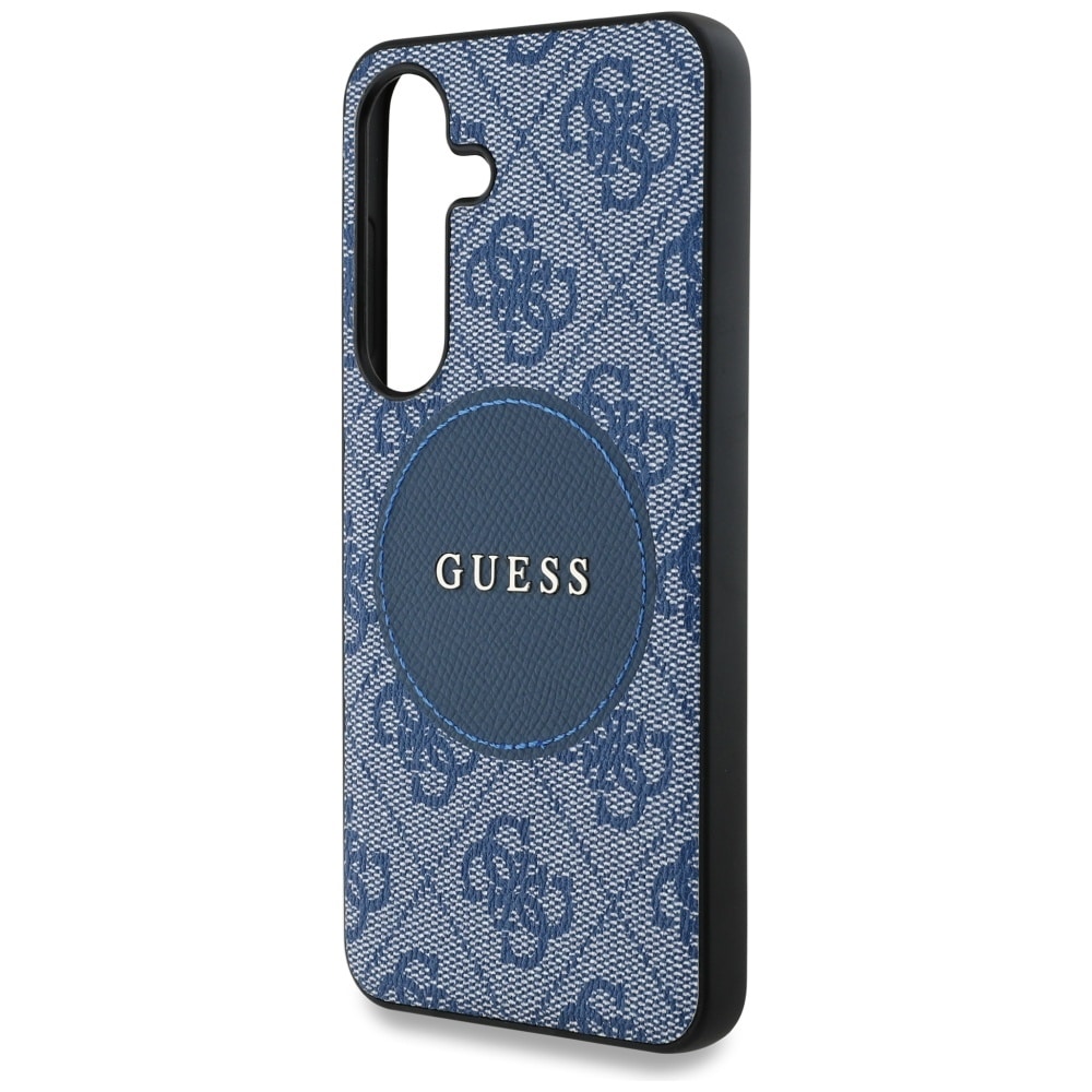 Guess Round Patch Classic Logo MagSafe - θήκη για Samsung Galaxy S25+ - Μπλε - Image 6