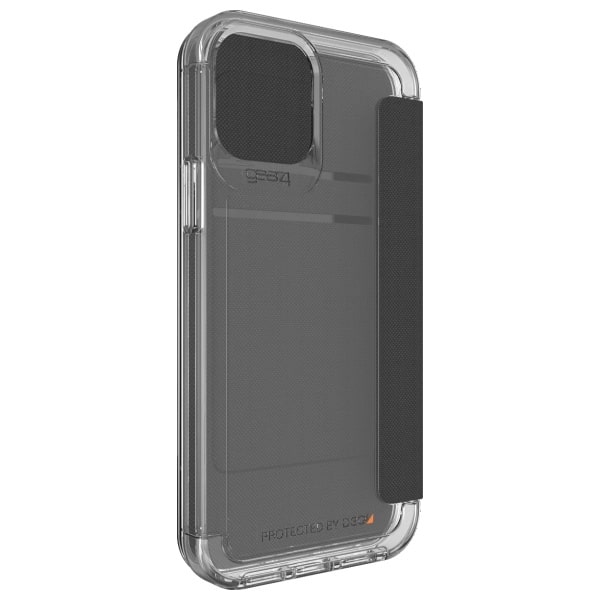 Gear4 D3O Wembley Flip Wallet - θήκη για Apple iPhone 12 / Pro - Διάφανο - Image 4