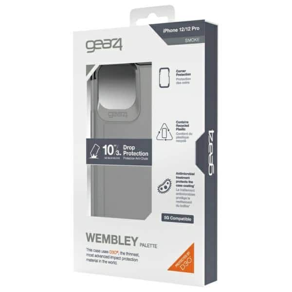 Gear4 D3O Wembley Palette - θήκη για Apple iPhone 12 / Pro - Διάφανο - Image 8