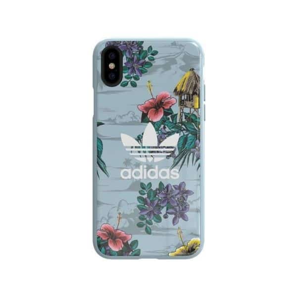 Adidas Snap Case Floral - θήκη για Apple iPhone X / XS - Γκρι - Image 2