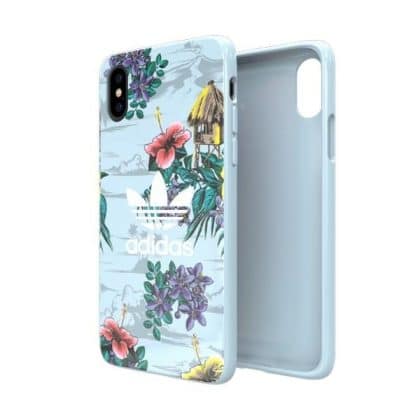 Adidas Snap Case Floral - θήκη για Apple iPhone X / XS - Γκρι
